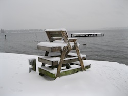 Snow seat